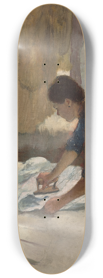 Edgar Degas - Woman Ironing 8.25 inch art skate deck
