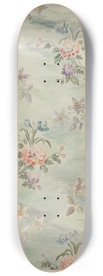 Edith Magnette - Embroidered Trimmimg 8.25 inch art skate deck