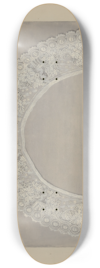 Edith Magnette - Embroidery 8.25 inch art skate deck