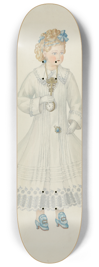 Edith Towner - Doll  Retta Hervey 8.25 inch art skate deck
