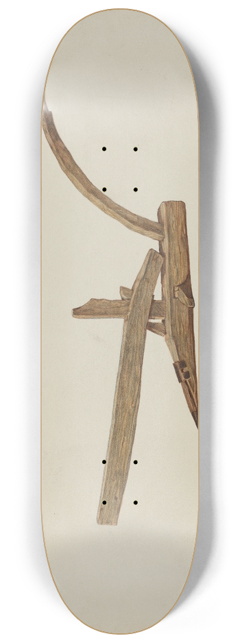 Edith Towner - Plow 8.25 inch art skate deck