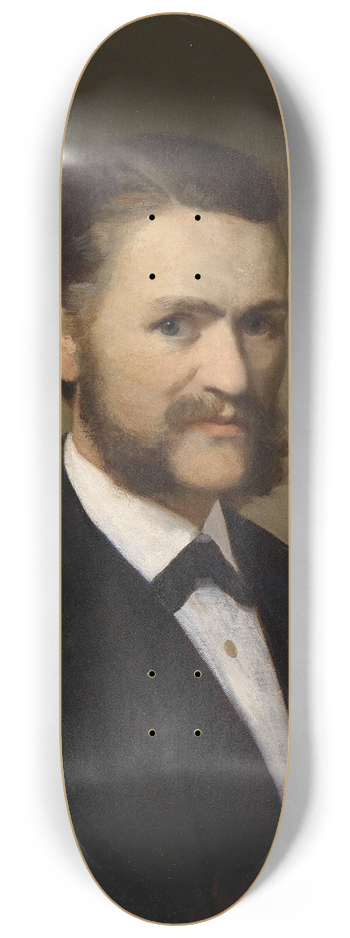 Eduard Charlemont - Portrt eines Herrn 8.25 inch art skate deck