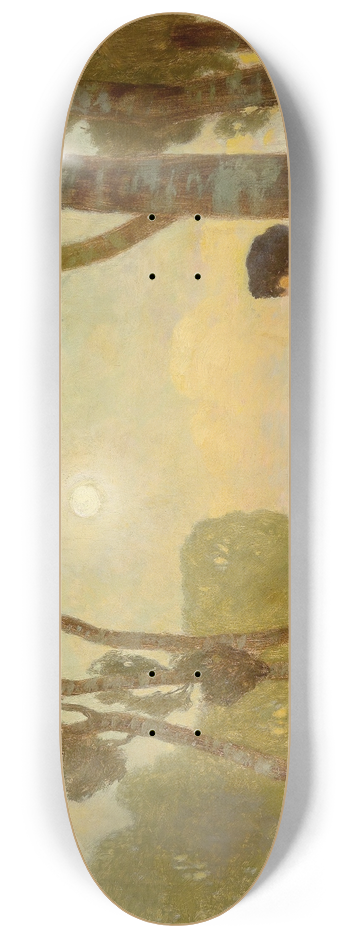 Eduard Kasparides - Vollmondnacht 8.25 inch art skate deck