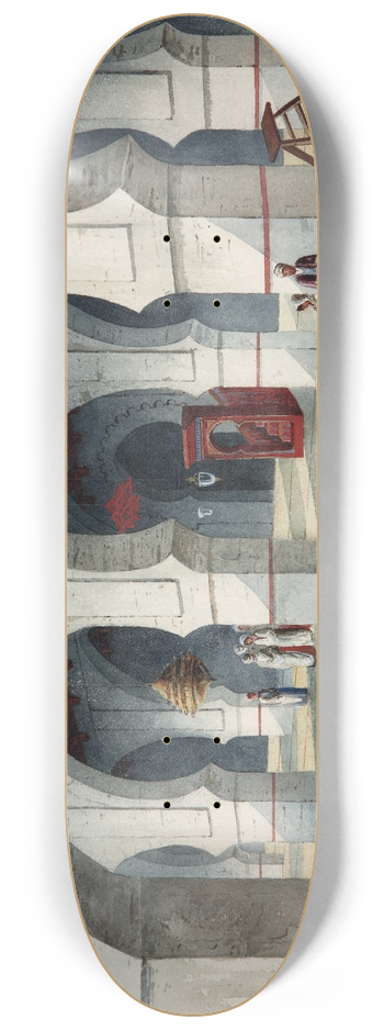 Eduardo Flrez Ibez - Great Mosque 8.25 inch art skate deck