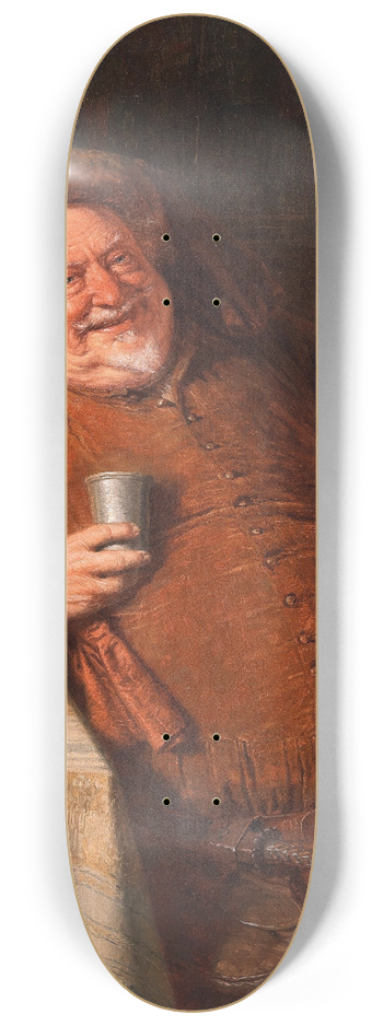 Eduard von Grtzner - Falstaff II 8.25 inch art skate deck