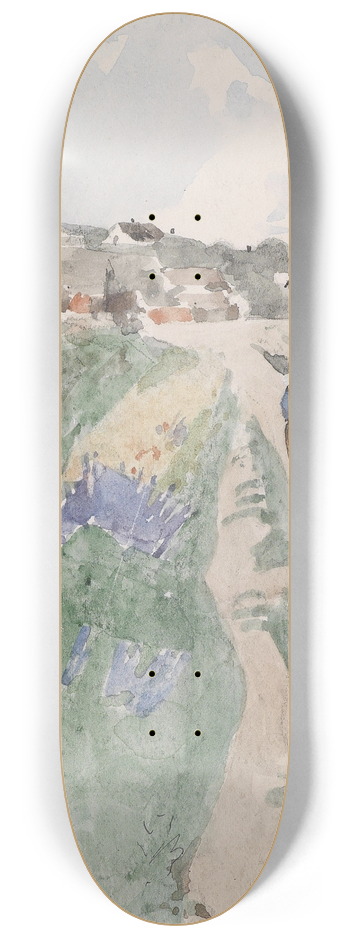 Eduard Zetsche - Weg bei Hadersdorf 8.25 inch art skate deck