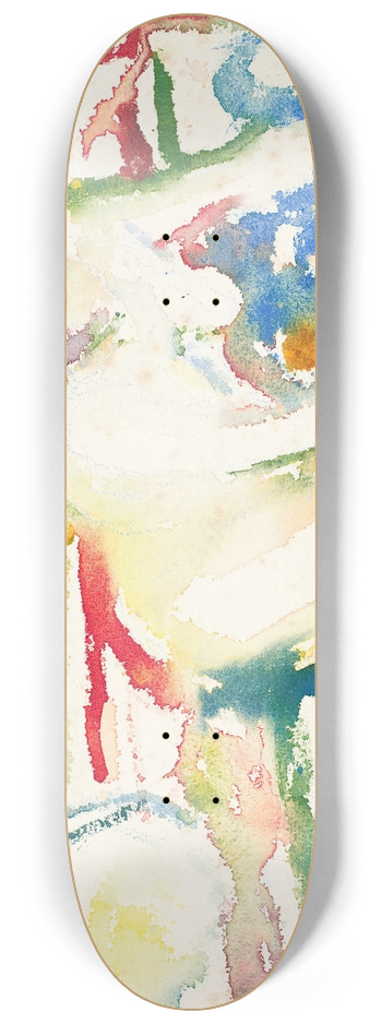 Edvard Munch - Akt p mnstret teppe 8.25 inch art skate deck