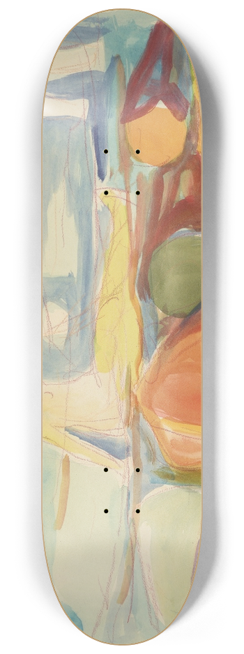 Edvard Munch - Badende kvinner, sgrdstrand 8.25 inch art skate deck
