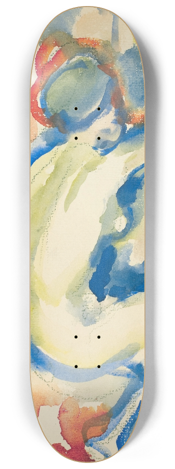 Edvard Munch - Knelende akt 8.25 inch art skate deck