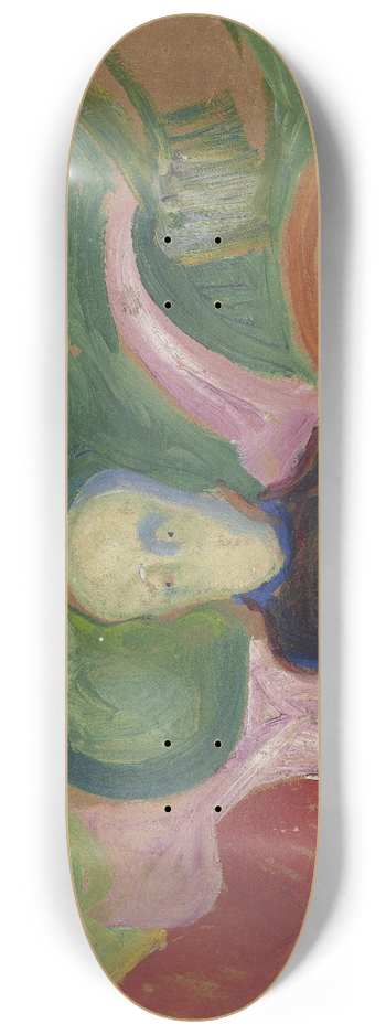 Edvard Munch - Landowner in the Park 8.25 inch art skate deck