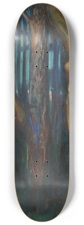 Edvard Munch - Metabolism 8.25 inch art skate deck