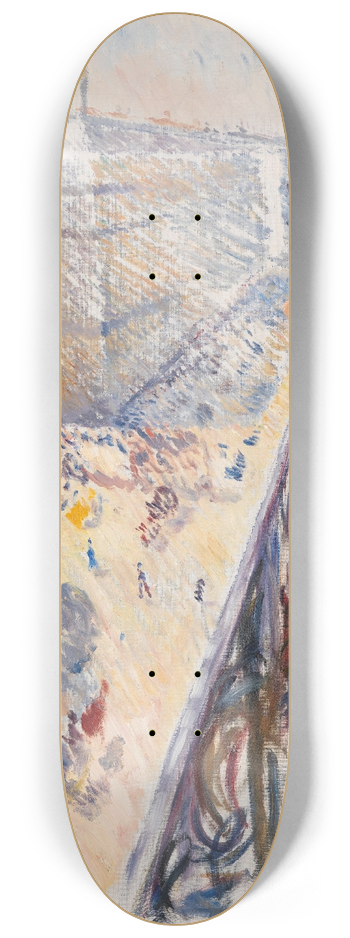 Edvard Munch - Rue Lafayette 8.25 inch art skate deck