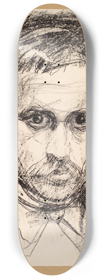 Edvard Munch - Sigbjrn Obstfelder 8.25 inch art skate deck