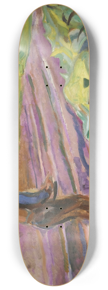Edvard Munch - Smannen (The Sower) 8.25 inch art skate deck