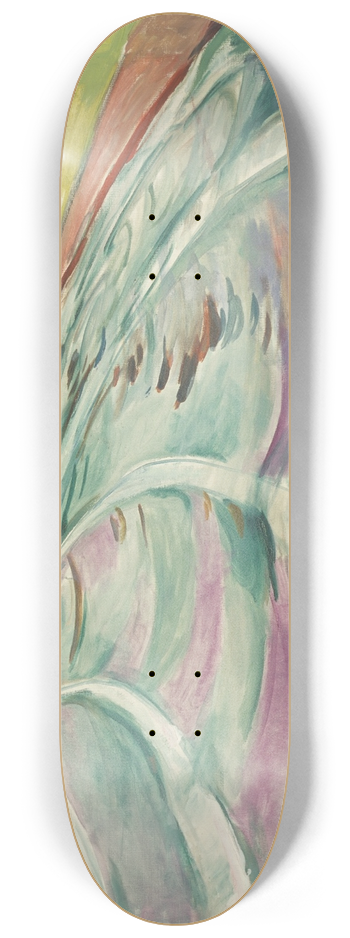 Edvard Munch - The Wave 8.25 inch art skate deck