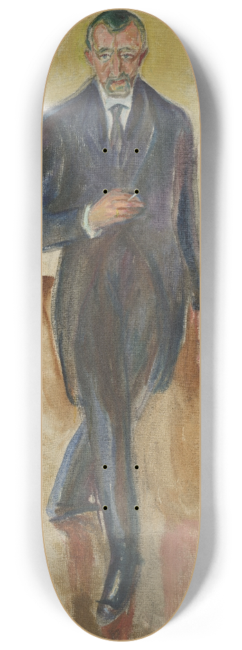 Edvard Munch - Thorvald Lchen 8.25 inch art skate deck