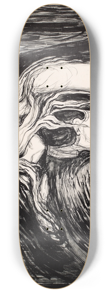 Edvard Munch - Vampire I 8.25 inch art skate deck