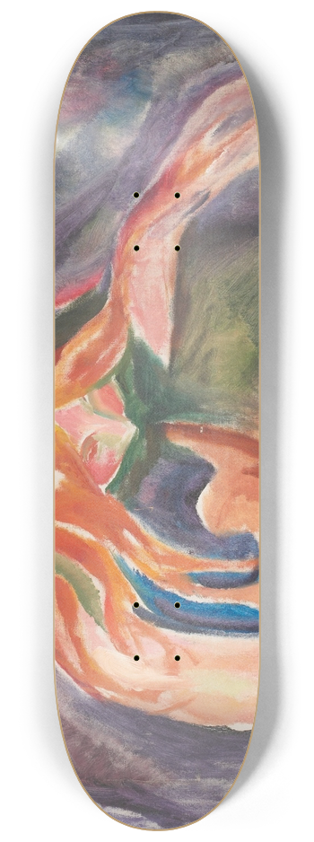 Edvard Munch - Vampyr 8.25 inch art skate deck