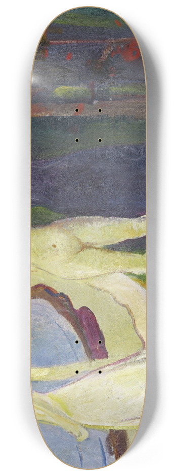 Edvard Munch - Woman. Sphinx 8.25 inch art skate deck
