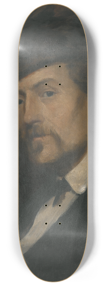 Edvard Persus - Self-portrait 8.25 inch art skate deck