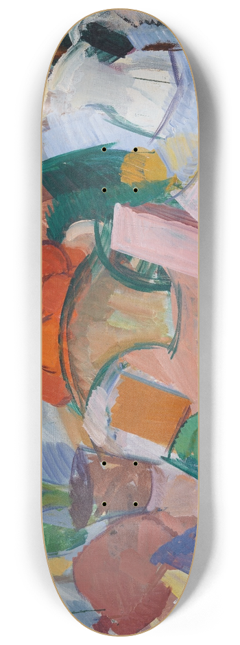 Edvard Weie - Still Life with Oranges in a Basket 8.25 inch art skate deck
