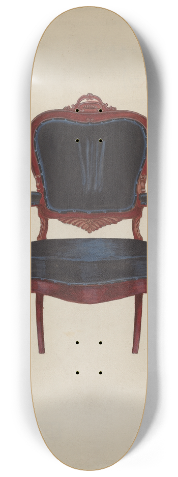 Edward A. Darby - Armchair 8.25 inch art skate deck