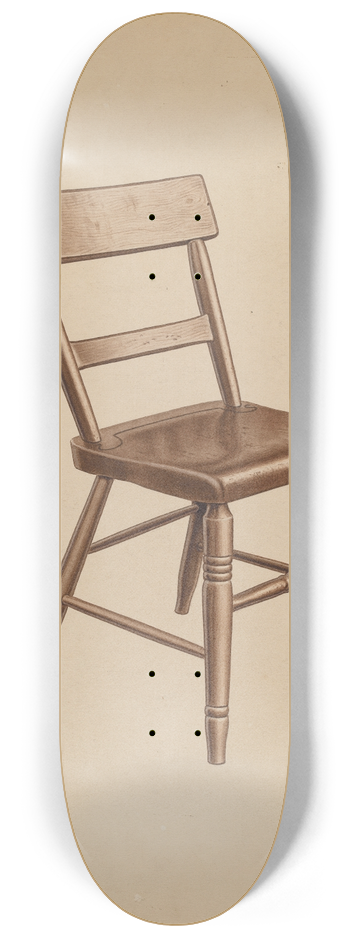 Edward Bashaw - Kitchen Chair 8.25 inch art skate deck