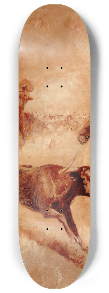 Edward Borein - Western Scene 8.25 inch art skate deck