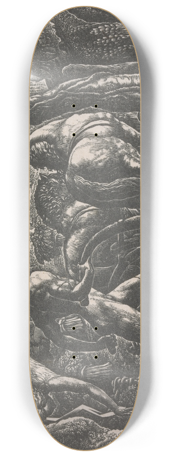 Edward Calvert - The Ploughman 8.25 inch art skate deck
