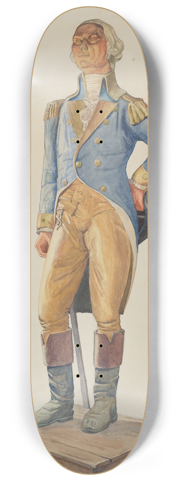 Edward Grant - George Washington 8.25 inch art skate deck