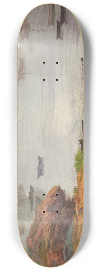 Edward Henry Potthast - Landscape 8.25 inch art skate deck