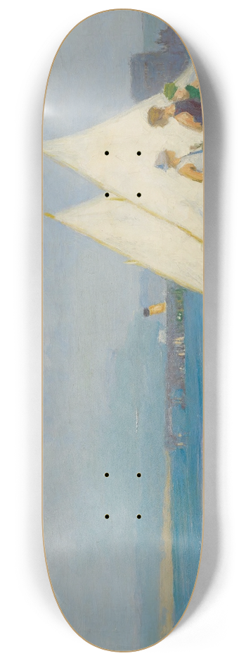 Edward Henry Potthast - The Conference 8.25 inch art skate deck