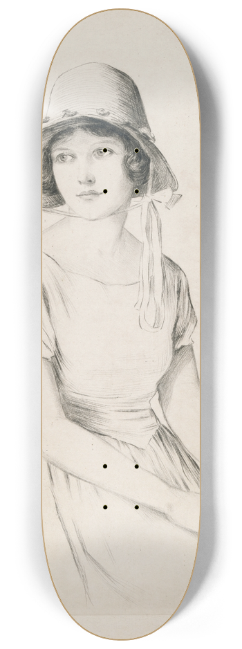 Edward James Rogers - Sylvia 8.25 inch art skate deck