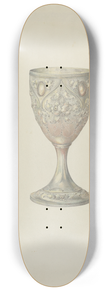 Edward Jewett - Silver Cup 8.25 inch art skate deck