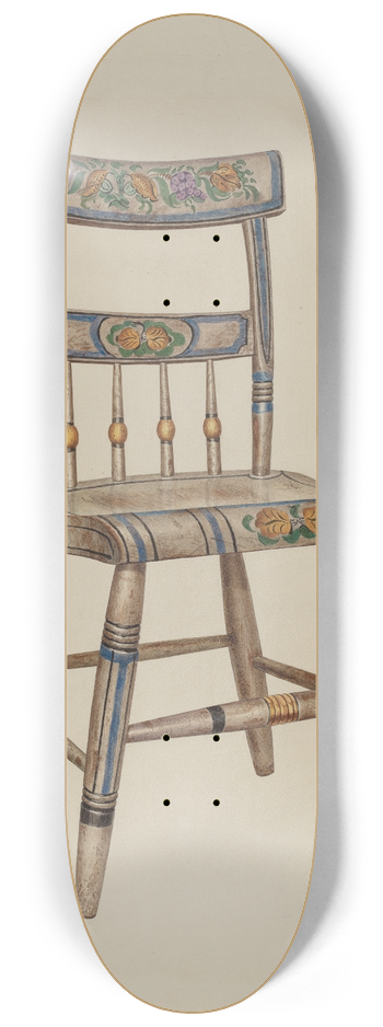 Edward L. Loper - Pa. German Chair 8.25 inch art skate deck