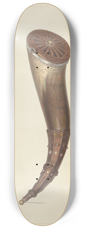 Edward L. Loper - Powder Horn 8.25 inch art skate deck