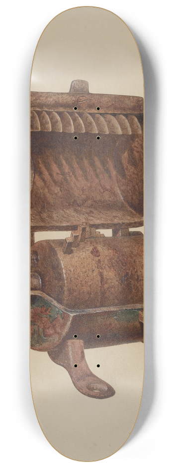 Edward L. Loper - Sausage Grinder 8.25 inch art skate deck