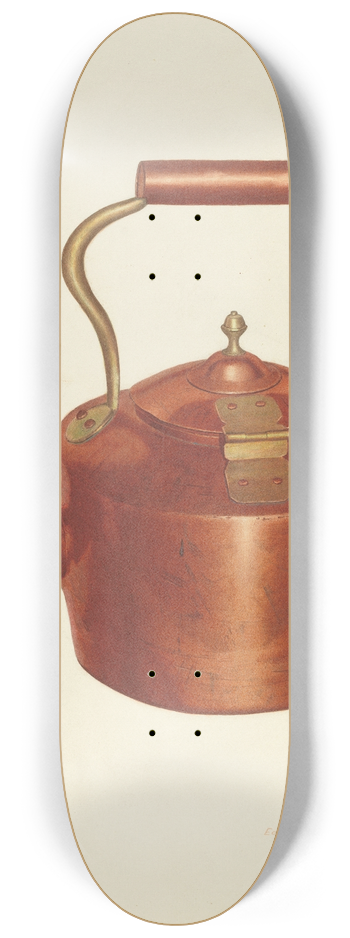 Edward L. Loper - Tea Kettle 8.25 inch art skate deck