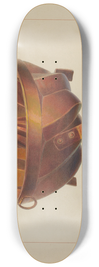 Edward L. Loper - Turks Head Cake Pan 8.25 inch art skate deck