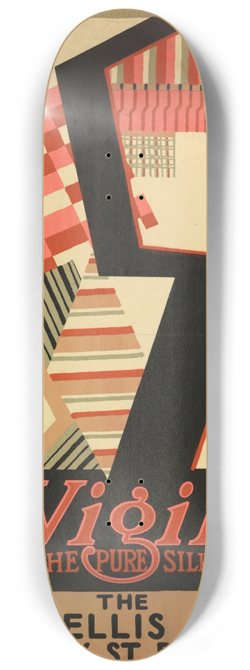 Edward McKnight Kauffer - Virgil-The Pure Silk 8.25 inch art skate deck