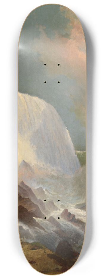 Edward Moran - Niagara Falls 8.25 inch art skate deck