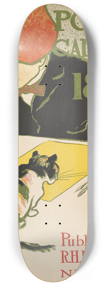 Edward Penfield - Cover for 1897 Calendar 8.25 inch art skate deck