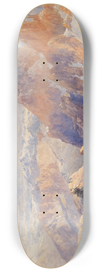 Edward Theodore Compton - Col du Gant 8.25 inch art skate deck