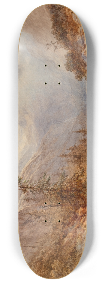Edward Theodore Compton - Hollenthal, Bavaria 8.25 inch art skate deck