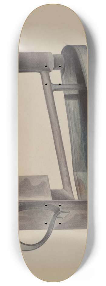 Edward White - Economy Lamp 8.25 inch art skate deck