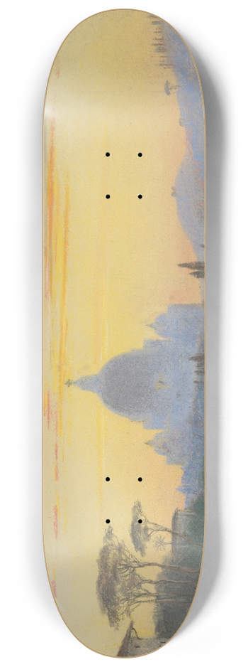 Edward William Cooke - Rome 8.25 inch art skate deck