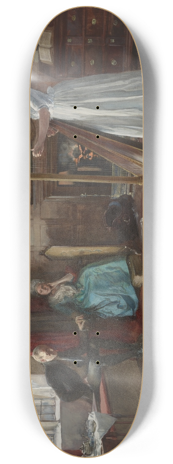 Edwin Austin Abbey - An OldSong 8.25 inch art skate deck