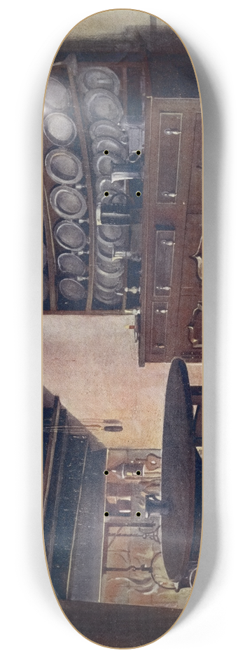 Edwin Foley - Oak Welsh dresser 8.25 inch art skate deck