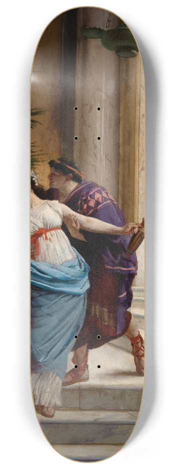 Edwin Howland Blashfield - The Lovers Advance 8.25 inch art skate deck