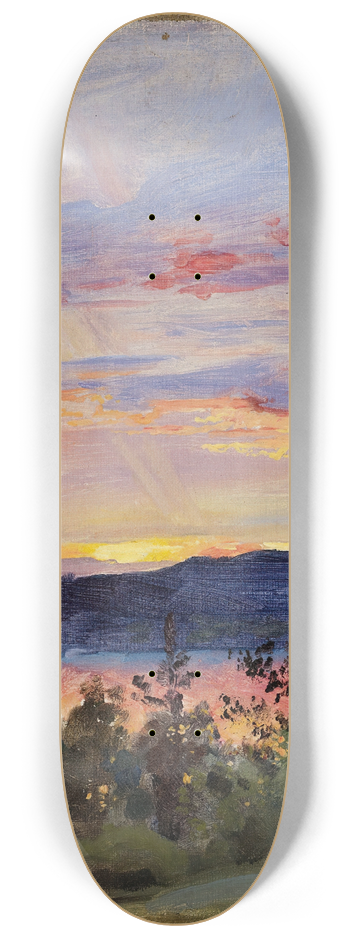 Eero Jrnefelt - Sunset 8.25 inch art skate deck